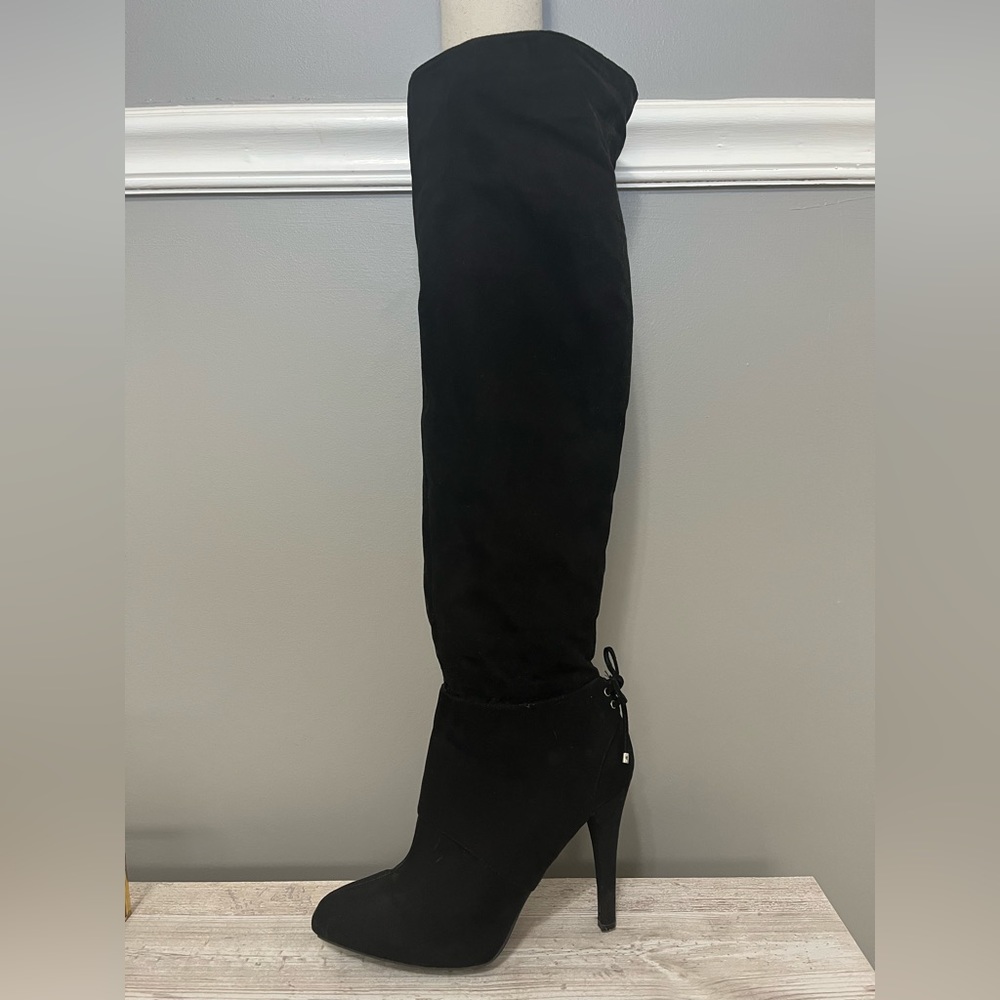 Nina New York black over the knee boots